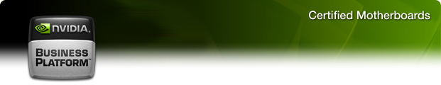 NVIDIA Business Platform - Certified Motherboards