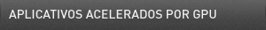 GPU Accelerated Applications