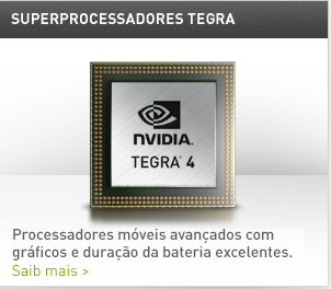 Processadores móveis avançados com gráficos e duração da bateria excelentes.