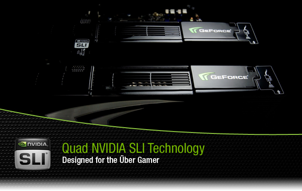 Quad NVIDIA SLI Technology
