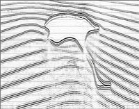 Imagem sísmica construída através da aplicação da tecnologia de geração de imagem de profundidade