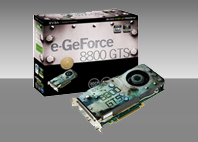 EVGA e-GeForce 8800GTS 512MB